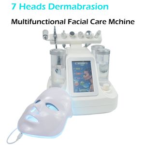 7 in 1 Microdermabrasion Hydra Cleaning Water Jet Beauty Machine Facial Care Oxygen Equipment Small Bubble skin rjeuvenation