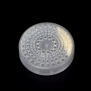 Transparent Round Crystal Gel Cigar Humidor Humidifier - Ideal for Cigar Accessories