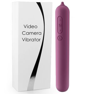 Meselo Intelligenter Vagina-Endoskop-Vibrator, Videokamera, 6 vibrierende Modi, erotisches Produkt für Erwachsene, Sexspielzeug für Frauen, Paare, Männer, Y19061002