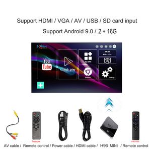 Wholesale via videos for sale - Group buy Freeshipping W15 Projector Support P Videos Via H D MI Home Cinema Movie Proyector WiFi Multi Screen Android optional Beamer
