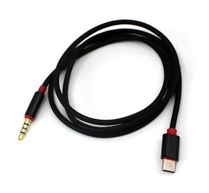 Type-C to 3.5mm aux cable Type C USB-C Male to Male Jack USB 3.1 Audio Cord Adapter for Type-C Smartphone