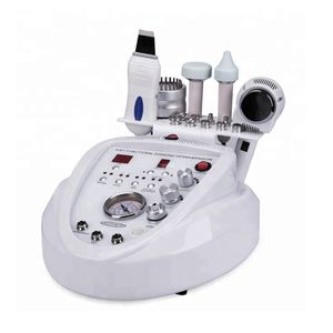 Ny bärbar dermabrasion Microdermabrasion Machine Peeling 5in1 Anti Aging Wrinkle Skincare Blackhead Remover Exfoliator för Beauty Salon