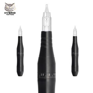 Hybrid Adjustable Aluminum Rotary Tattoo Machine Pen For Permanent Make Up Needle Cartridges Tattoo Body&Art EM201
