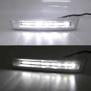 2Pcs 12v CAR LED DRL Daytime Running Light for Toyota Prado FJ150 LC150 Land Cruiser 2700 4000 2010 2011 2012 2013