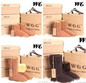 حار بيع 2019 جودة عالية WGG أستراليا المرأة طويل القامة الأحذية النسائية الأحذية التمهيد سنو الشتاء الأحذية الجلدية
