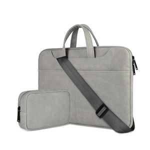 Водонепроницаемая сумка для ноутбука 15 14 13 дюймов плечо портативные портативные женские женские ноутбуки для MacBook Air Buashs