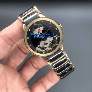 Orologi unisex di vendita all'ingrosso R30180162 Lady Famous Modern Men's Qaurtz Fashion Black Ceramic Watch Ladies Casual Mens Sport Watch