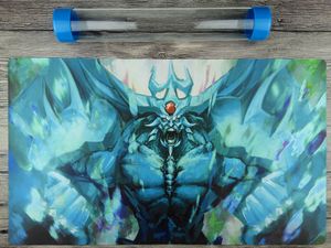 Ira divina do tormentador YuGiOh Playmat TCG Mat tubo de alta qualidade grátis