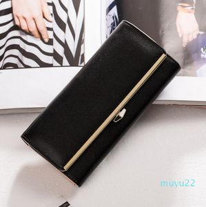 Designer- MS Wallet Multi-Function Fashion Simple Long Pack Coin Purse Wallet Kvinnlig trettio procent Y190701