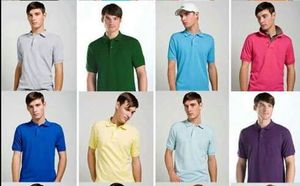 Yüksek kaliteli Erkekler lüks Yeni logo timsah Polo GÖMLEK Erkekler Kısa Kollu Casual Gömlek adamın Katı klasik t gömlek Artı Camisa Polo