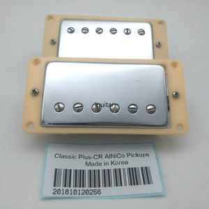 Nadir Plus Alnico 5 Humbucker Manyetikler 1C Örgülü Kalkan Krom Elektro Gitar Manyetikleri