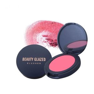 BEAUTY GLAZED 10 Farben Gesicht Mineral Pigment Rouge Rouge Pulver Bronzer Kosmetik Professionelle Palette Rouge Kontur Schatten