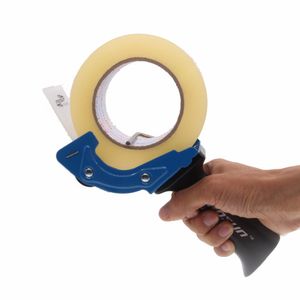60mm Heavy Duty Tape Gun Dispenser Lightweight Handheld Tape Cutter for Carton, Packaging and Box Sealing; Random Color on Sale