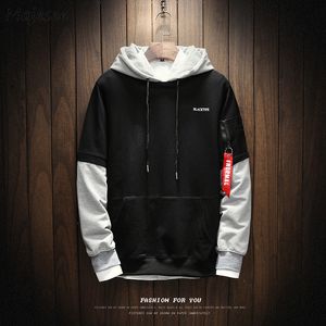 Fashion-Wholesale Luxury Hoodies Men Women Hooded Patchwork Leisure Daily Korean Style All-match Hoodie Mens Warm Hooded Sweatshirt