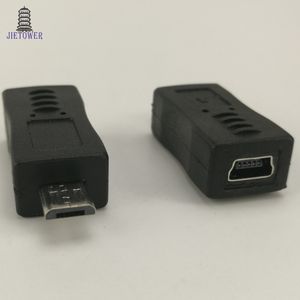 Adattatore convertitore connettore caricabatterie adattatore micro USB maschio a mini 5 pin femmina all'ingrosso