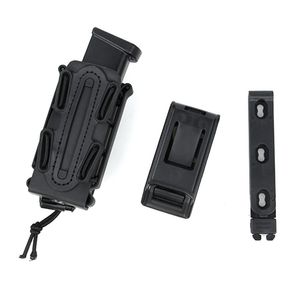 Airsoft Tactical Ar 15 Gun Accessories M4 Nylon 9mm Scorpion Typ Soft Shell Magazine Peuch Single Mag påse för jaktfotografering