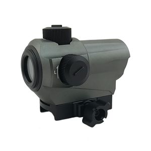 Tactical D10 Red Dot Sight Regulowany Brightness Red Dot Scope z 20mm Riser Mount
