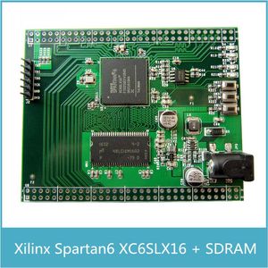 Freeshipping New XILINX FPGA Development Board Spartan6 Spartan-6 XC6SLX16 Core Board with 32MB SDRAM Micron MT48LC16M16A2