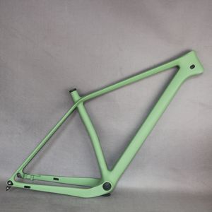 29er Plus BB92 하단 브래킷 사용자 정의 페인트 3.0 타이어 플랫 마운트 디스크 브레이크 탄소 섬유 T800 MTB 프레임 FM299