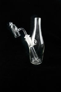 Transparent bottle bong, carta glass hookah, oil rig recycler factory direct sale, welcome to order