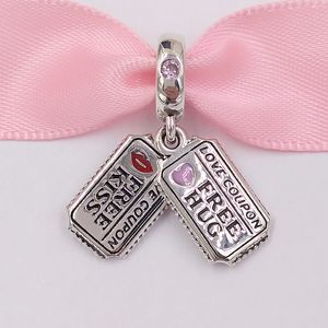 Andy Jewel 925 Sterling Silver Beads Love Coupon Dangle Charm Charms Fits European Pandora Style Jewelry Bracelets & Necklace 798703C01