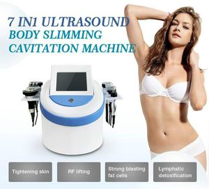 Wholesale best fat loss machine for sale - Group buy 2019 NEW best portable Multifunction RF Ultrasonic Cavitation Body Contour Slimming Cellulite Removal Fat Loss Machine