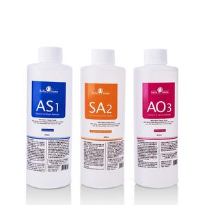 Authentic AS1 SA2 AO3 Aqua Peeling Solution 400ml Per Bottle Hydra Dermabrasion Face Clean Facial Cleansing Blackhead Export Liquid Repair