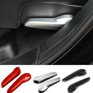 Assento ABS traseira do carro Ajuste alça Decoração Capa Para Jeep Grand Cherokee 2011 UP Auto Acessórios Interior