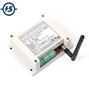 DC 9-38V WiFi Relä Switch Multi-Channel Mobiltelefon fjärrkontroll Nätverksrelä Modul med antenn Trådlös Smart Hem WK4 Freeshipping