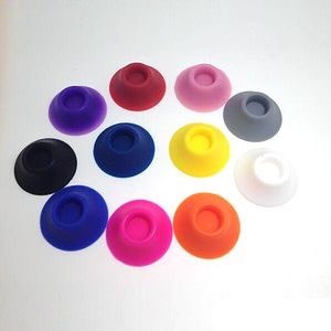 Colorful Silicone Base Holder Ego Vape Battery Display Stands Atomizer Sucker For Holding E Cigarette Clearomizers Fit Evod Batteries