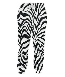 Uwolnienie spodni Casual Boy Nowy Długie Loopard Spodnie 3D Drukowane Zebra Stripes Hiphop Duży rozmiar Kostumina Unisex Winter Trouser RCL06