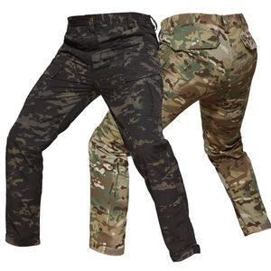 Taktische Tarnhose Outdoor-Sport Dschungel Jagd Woodland Schießhose Kampfkleid Uniform Kampf BDU Kleidung NO05-133