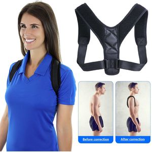 Brace Support Belt Adjustable Back Posture Corrector Clavicle Spine Back Shoulder Lumbar Posture Correction Body Support Corrector