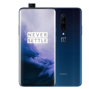 Оригинал OnePlus 7 Pro 4G LTE мобильного телефона 12GB RAM 256GB ROM Snapdragon 855 окт Ядро Android 6,67 дюймового Full Screen 48MP Face ID мобильного телефона