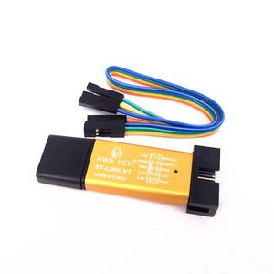 Бесплатная доставка 10PCS ST-Link V2 автоматическая совершенная поддержка STM8 STM32 симулятор программатора загрузчика