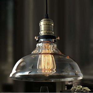 Vintage Pendant Lights Retro Glass Hanging lamp Russia Loft Luminaire Modern Kitchen Dining Bedroom Pendant Lamp E27 Lampholder