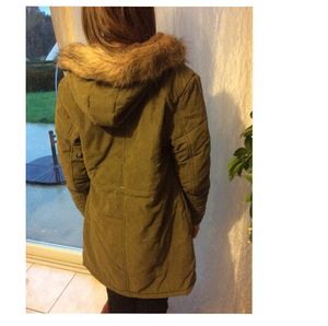 Modisch dicke Parkas Winterjacke Frauen Mänt