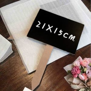 Wooden Chalkboard Price Tag Plugin Label Sign Display Board Vegetable Flower Store Shop Signage Plate Message Blackboard Bar