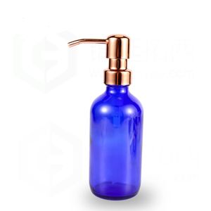 28/400 dispensador de sabão líquido substituição Rose Gold Rustpoof Aço Inox 304 Liquid Pump atacado para Cozinha Casa de Banho Jar não incluído