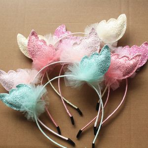 10pcs/lot New Arrival Modish Girls Hair Sticks Glitter Felt Antlers Hairbands Candy Color Baby Hairpins Cute Kids Hairpins Wholesale