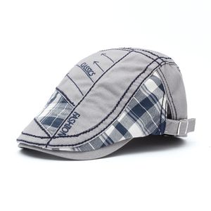 Kundenspezifische Schirmmütze für Damen Fabrikgroßhandel Verstellbare modische Efeumütze Baskenmützen Outdoor-Sonnenhüte