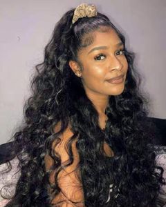 Peruanische Körper Hd Spitzen menschliches Haar Perücken für schwarze Frauen 130 Dichte glühlos 100 unverarbeitete Jungfrau Remy Wellwellige vorgezogene Diva1