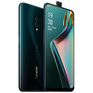 Original Oppo K3 4G LTE Cell Phone 8GB RAM 128GB 256GB ROM Snapdragon 710 Octa Core 16.0MP 3765mAh Android 6.5" AMOLED Full Screen Fingerprint ID Face Smart Mobile Phone