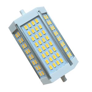 CRESTECH R7S-Sockel-LED-Glühbirne, 118 mm, LED, dimmbar, Tageslicht, 6000 K, R7s LED-Ersatzbirne, AC85–265 V