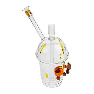 Cup shape Hookah water pipe tortoise funny animal bongs dab rig for smoking small bong