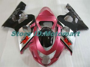 SUZUKI GSXR600 750 K4 04 05 GSXR 600 GSXR 750 2004 2005 pembe grenaj için Motosiklet Fairing kiti SF111 set