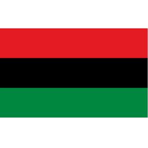 Bandeira americana 90x150cm Preto Libertação Unia Pan Afro Africano 3x5 ft personalizado África US bandeira Flags Red Back verde com duas guarnições