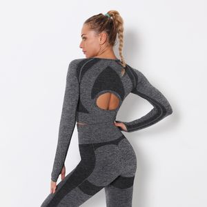 Tech Wear Designer Yoga Sportswear Tracksuits Fiess PCS Gym Full Leggings Two Piece Set Outdoor Outfits Sports Backless Clothing Yogaworld