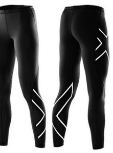 Moda-erkek Tasarımcı Jogger Sıkıştırma Pantolon Moda X Tasarım Siyah Elastik Bel Spor Atletik Pantolon