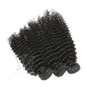Wholesale best afro hair resale online - VMAE Brazilian Natural Color Kinky Curly Hair Weaves Brazilian Afro Kinky Curly Virgin Hair Best Cheap Human Hair Extensions